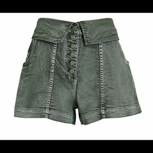 Ulla Johnson green kase short